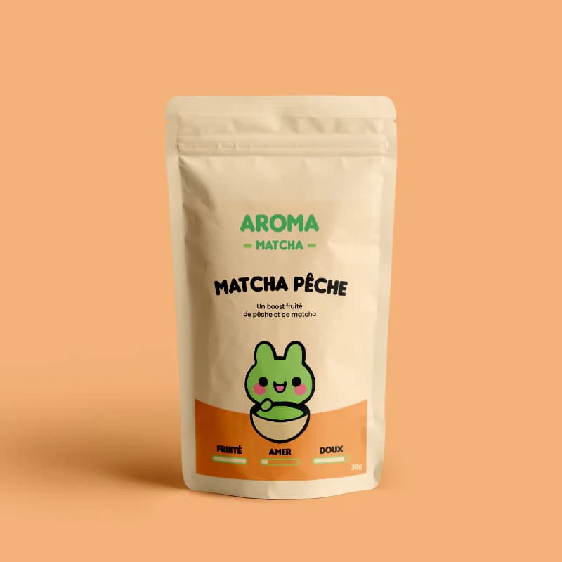 Matcha Pêche Premium — photo produit