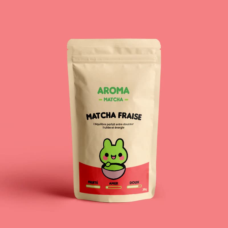 Matcha Fraise Premium — photo produit