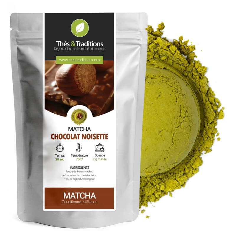 Matcha Latte Chocolat Noisette