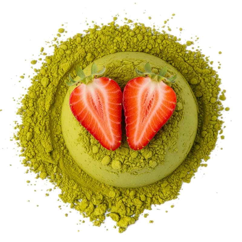 Matcha Latte Fraise — photo produit
